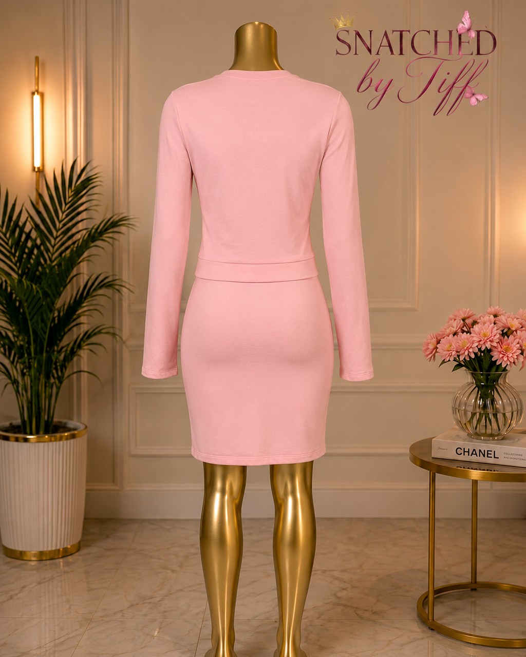 Pretty in Pink Skirt Set