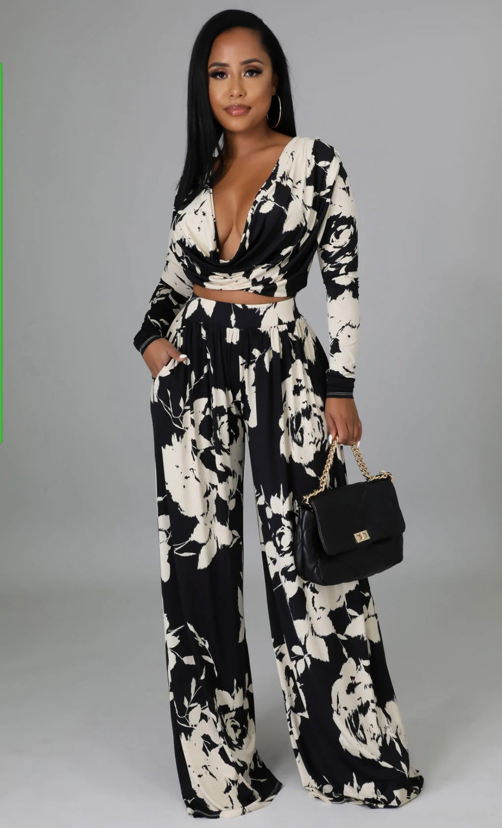 Class Act Flower Two-Piece Set - Multi