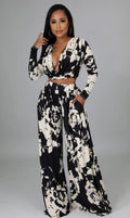 Class Act Flower Two-Piece Set - Multi