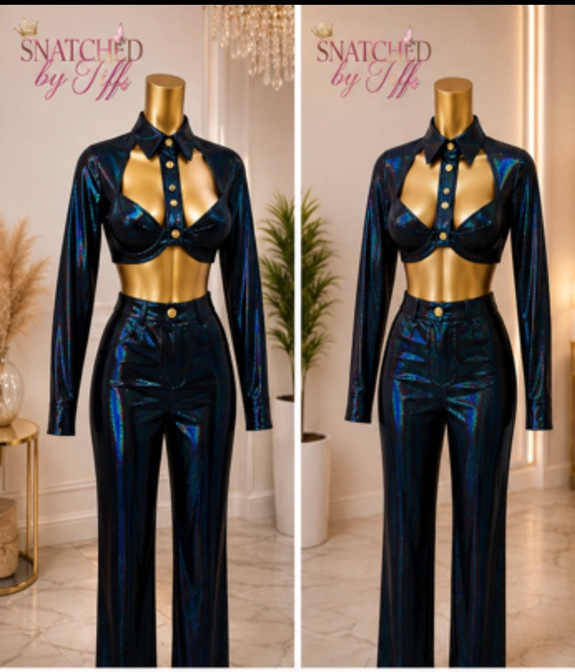 Exquisite Two-Piece Set - Multi