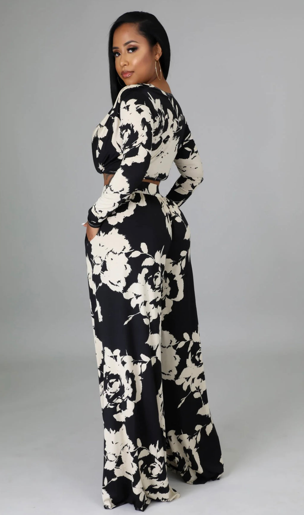 Class Act Flower Two-Piece Set - Multi
